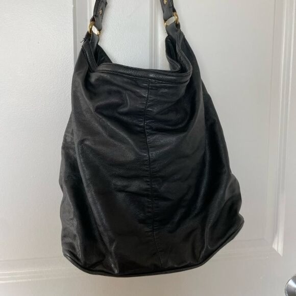 MARC BY MARC JACOBS Black Totally Turnlock Faridah Hobo Shoulder Bag - Picture 5 of 16